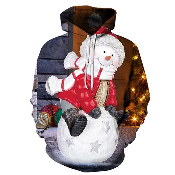Christmas Cute Snowman Hoodie Visual Impact Party Top Punk Gothic Round Neck High Quality Sweater Hoodie, Black
Christmas Cute Snowman Hoodie Visual Impact Party Top Punk Gothic Round Neck High Quality Sweater Hoodie, Black