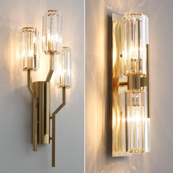 wall lamps modern luxury crystal lamp nordic led golden sconce for bedroom bedside living room indoor
wall lamps modern luxury crystal lamp nordic led golden sconce for bedroom bedside living room indoor