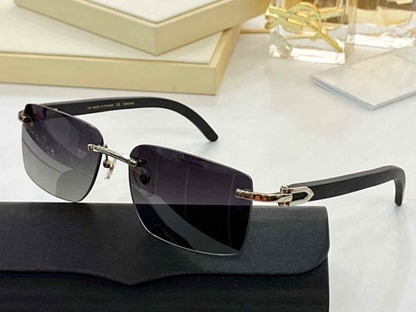 luxury design c8200760 rectangular rimless sunglasses uv400 gradient lens 58-20-145 wooden leg for accustomized prescription fullset case, White;black
luxury design c8200760 rectangular rimless sunglasses uv400 gradient lens 58-20-145 wooden leg for accustomized prescription fullset case, White;black