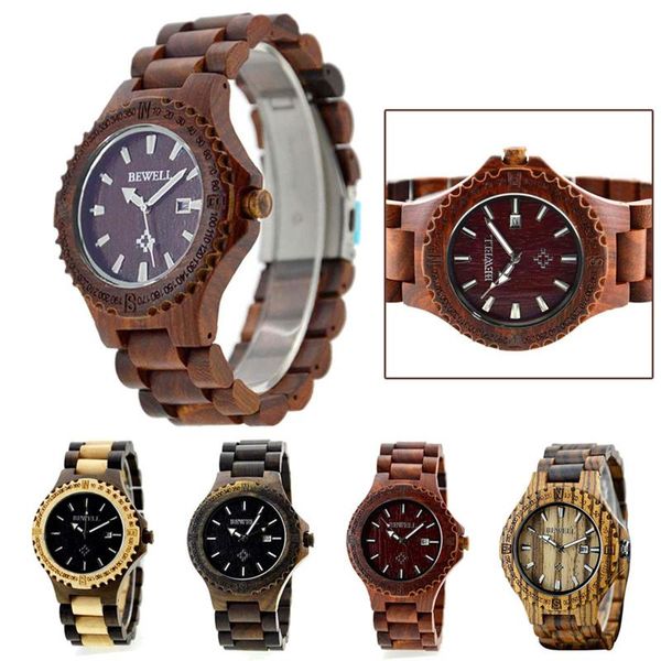 wristwatches bewell brand men natural wooden watches 2021 mens retro analog quartz wrist watch for man gift with date + box reloj hombre, Slivery;brown
wristwatches bewell brand men natural wooden watches 2021 mens retro analog quartz wrist watch for man gift with date + box reloj hombre, Slivery;brown