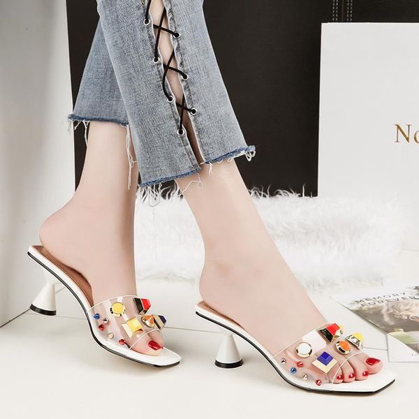 slippers women's heels korean style fashion open toe outdoor sandals thick flip flops shoes transparent high, Black
slippers women's heels korean style fashion open toe outdoor sandals thick flip flops shoes transparent high, Black
