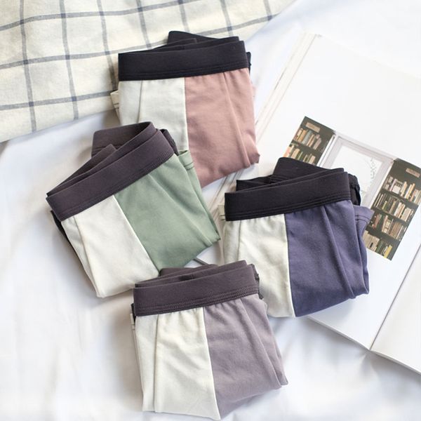 3 pieces mens panties boxer shorts mid waist men underwear boxer cotton breathable soft splicing bicolor underpants 2021 new, Black;white
3 pieces mens panties boxer shorts mid waist men underwear boxer cotton breathable soft splicing bicolor underpants 2021 new, Black;white