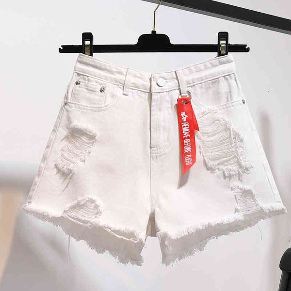 tigena high waist denim shorts summer plus size pocket tassel hole ripped jeans female femme short pants women 210304, White;black
tigena high waist denim shorts summer plus size pocket tassel hole ripped jeans female femme short pants women 210304, White;black