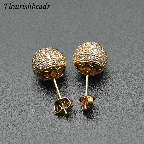 stud wholesale cz zircon beads paved round ball earrings fashion woman jewelry, Golden;silver
stud wholesale cz zircon beads paved round ball earrings fashion woman jewelry, Golden;silver