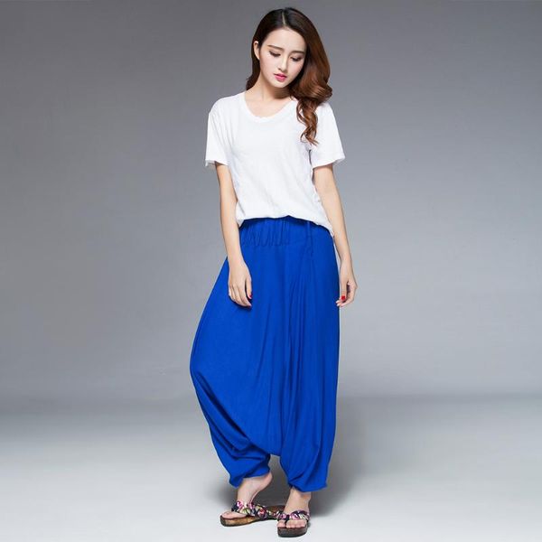 women's pants & capris fashion summer harem thin women oversize loose hanging trousers lantern wide leg casual ladies pant, Black;white
women's pants & capris fashion summer harem thin women oversize loose hanging trousers lantern wide leg casual ladies pant, Black;white