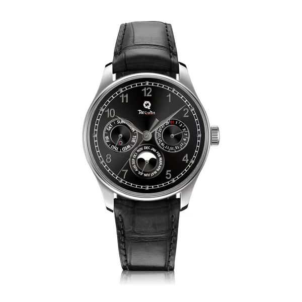 new perpetual calendar automatic mechanical watch 42mm iw344203 black dial moon phase silver watch leather strap portugal requin brand luxur, Slivery;brown
new perpetual calendar automatic mechanical watch 42mm iw344203 black dial moon phase silver watch leather strap portugal requin brand luxur, Slivery;brown