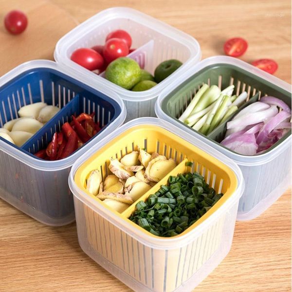 storage bottles & jars ginger garlic onion sealed box kitchen gadget double-layer drain basket food container washing fresh-keeping
storage bottles & jars ginger garlic onion sealed box kitchen gadget double-layer drain basket food container washing fresh-keeping