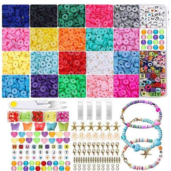 other clay beads for bracelets, 5000 pcs heishi beads, flat round disk spacer jewelry making kit bracelet diy
other clay beads for bracelets, 5000 pcs heishi beads, flat round disk spacer jewelry making kit bracelet diy