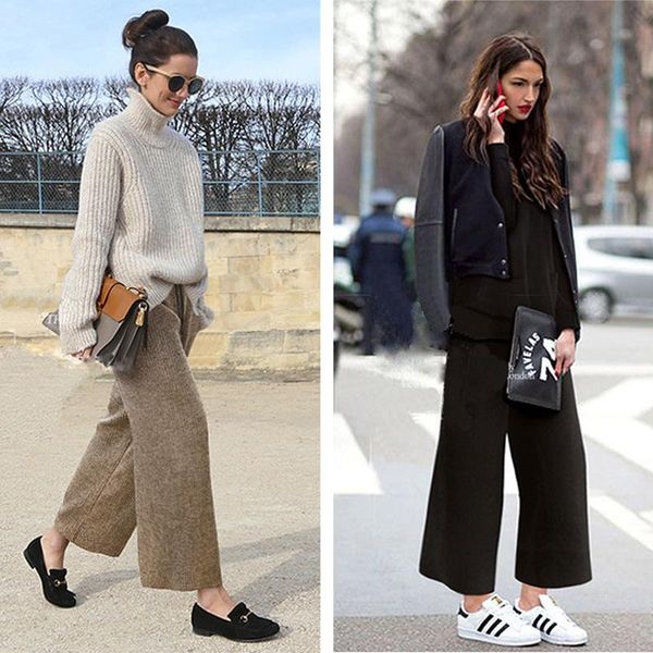 women's pants & capris 2021 autumn plus size woolen wide-leg temperament wild casual loose nine-point office straight trousers, Black;white
women's pants & capris 2021 autumn plus size woolen wide-leg temperament wild casual loose nine-point office straight trousers, Black;white