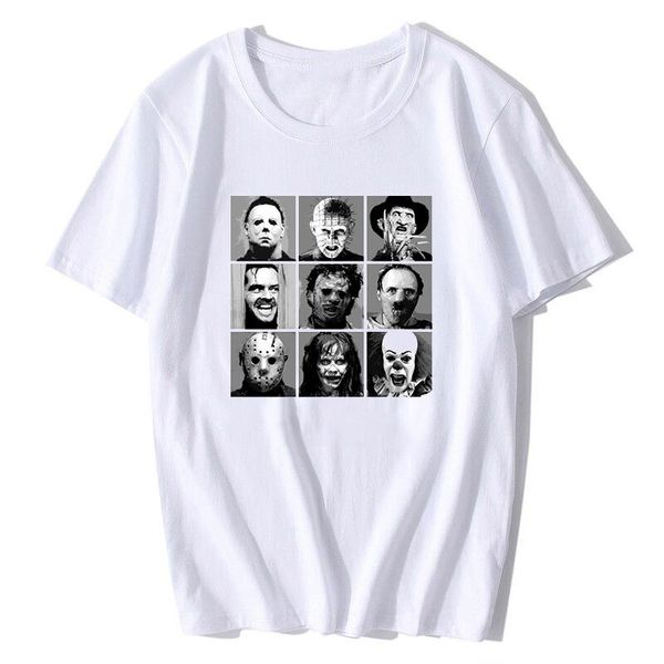 men's t-shirts horror bw black t shirt men printed casual streetwear harajuku t-shirt camiseta masculina tee homme o-neck, White;black
men's t-shirts horror bw black t shirt men printed casual streetwear harajuku t-shirt camiseta masculina tee homme o-neck, White;black