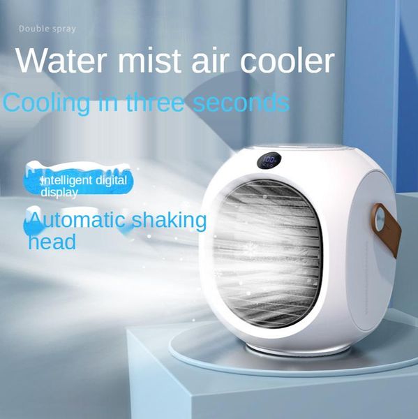electric fans portable air cooler usb charging 4000mah battery capacity digital display deskfan mini cool water spray
electric fans portable air cooler usb charging 4000mah battery capacity digital display deskfan mini cool water spray