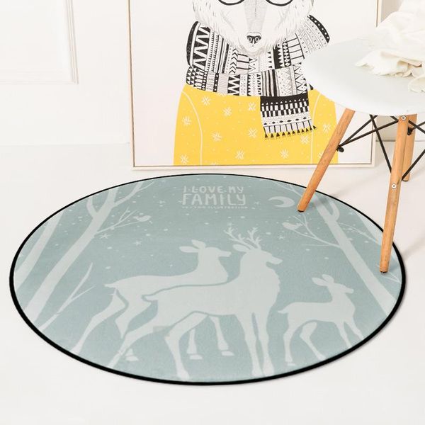 carpets nordic deer round for living room bedroom chair area rugs kids play tent soft floor christmas tree mat carpet
carpets nordic deer round for living room bedroom chair area rugs kids play tent soft floor christmas tree mat carpet