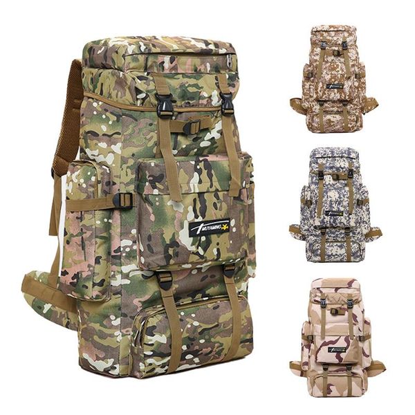 outdoor bags 80l rucksack travel hunting backpack camping waterproof mountaineering hiking molle multifunctional sport bag climbing
outdoor bags 80l rucksack travel hunting backpack camping waterproof mountaineering hiking molle multifunctional sport bag climbing