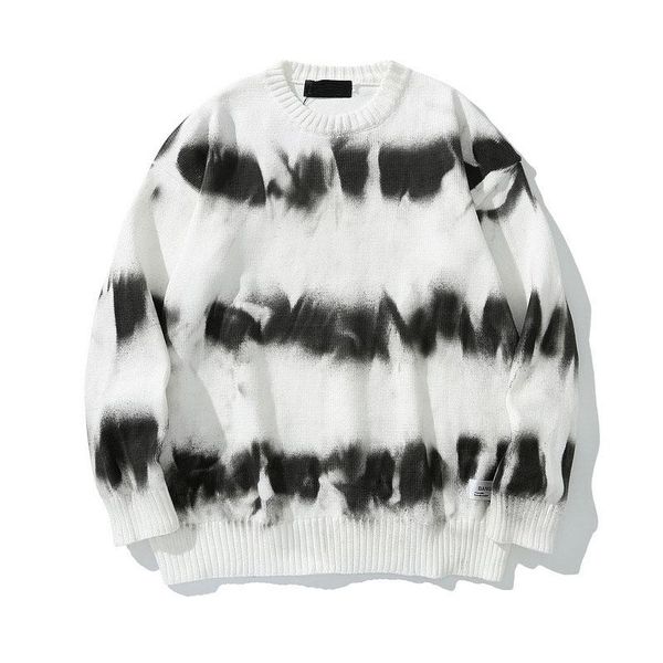 men's sweaters y2k tie dye sweater men autumn streetwear clothing hip hop pullover hole oversize, White;black
men's sweaters y2k tie dye sweater men autumn streetwear clothing hip hop pullover hole oversize, White;black