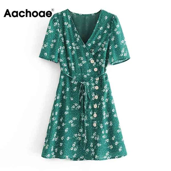 aachoae retro floral print dress summer v neck short sleeve elegant a line dress women bandage casual mini dresses lady vestidos 210413, Black;gray
aachoae retro floral print dress summer v neck short sleeve elegant a line dress women bandage casual mini dresses lady vestidos 210413, Black;gray
