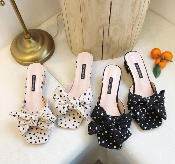 sandals 2021 women fashion wave point bowknot women's mid heel slipper outdoor square head open toe sweet shoes for woman, Black
sandals 2021 women fashion wave point bowknot women's mid heel slipper outdoor square head open toe sweet shoes for woman, Black