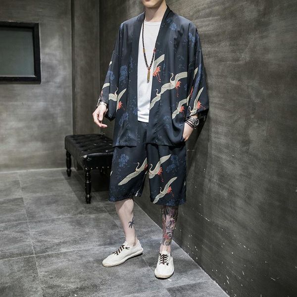 men's tracksuits mrgoldenbowl summer chinese style two-piece set big size suit graphic printed short sleeve male fashion clothing, Gray
men's tracksuits mrgoldenbowl summer chinese style two-piece set big size suit graphic printed short sleeve male fashion clothing, Gray