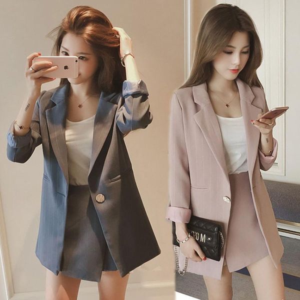 women's suits & blazers temperament light mature style foreign small suit coat spring 2021 korean ol two skirts, White;black
women's suits & blazers temperament light mature style foreign small suit coat spring 2021 korean ol two skirts, White;black