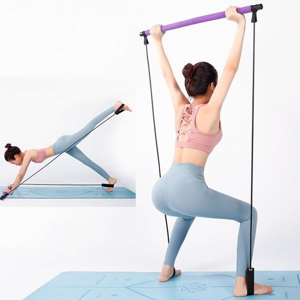 pilates resistance band yoga pull rods gym bar body abdominal bands for exercise stick fitness rope puller
pilates resistance band yoga pull rods gym bar body abdominal bands for exercise stick fitness rope puller