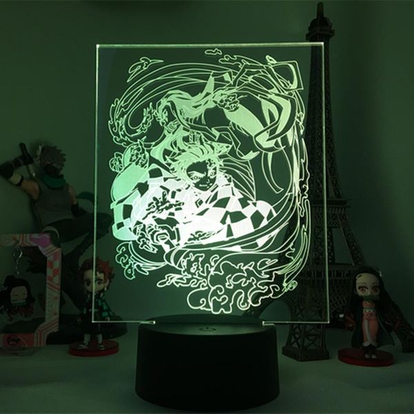 night lights 3d lamp anime demon slayer kamado tanjirou and nezuko led light for bedroom decor child kids birthday gift nightlight
night lights 3d lamp anime demon slayer kamado tanjirou and nezuko led light for bedroom decor child kids birthday gift nightlight