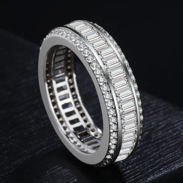 wedding rings t770 quality classic 925 sterling silver for women jewelry, Slivery;golden