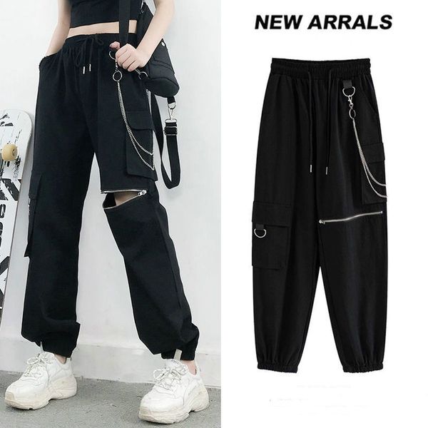 pant women high waist drawstring jogging plus size female fashion solid color loose harem trousers ladies casual pants, Black;white
pant women high waist drawstring jogging plus size female fashion solid color loose harem trousers ladies casual pants, Black;white