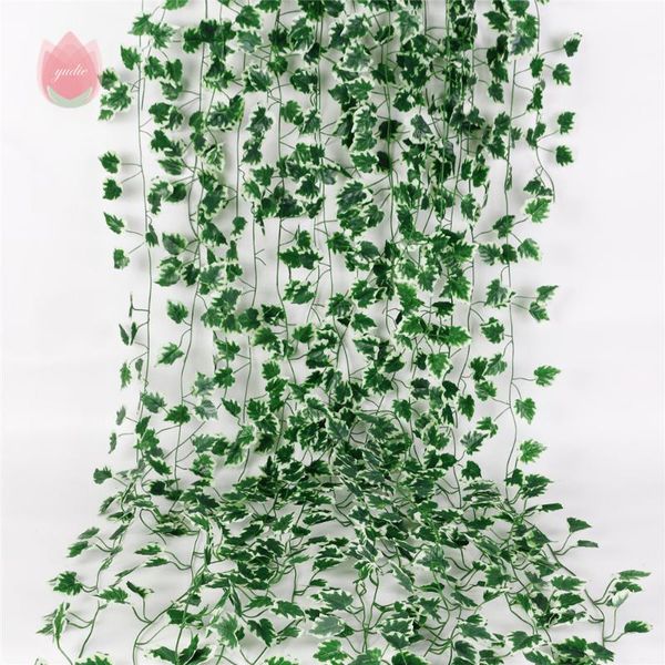 decorative flowers & wreaths 1pcs ivy green fake leaves silk 2m artificial hanging garland plants vine for wall decor wedding party diy gard
decorative flowers & wreaths 1pcs ivy green fake leaves silk 2m artificial hanging garland plants vine for wall decor wedding party diy gard