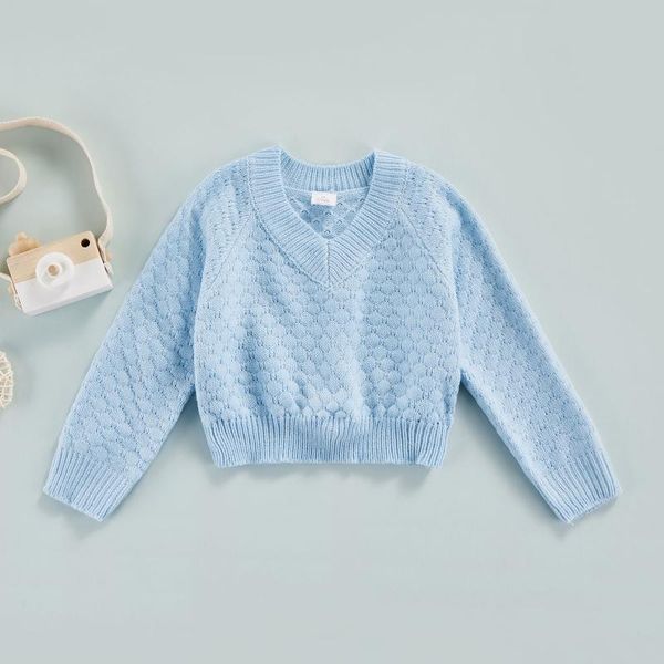 pullover toddler kids girls boys knit sweater sweatshirt winter fall warm long sleeve infant knitted solid casual clothes, Blue
pullover toddler kids girls boys knit sweater sweatshirt winter fall warm long sleeve infant knitted solid casual clothes, Blue