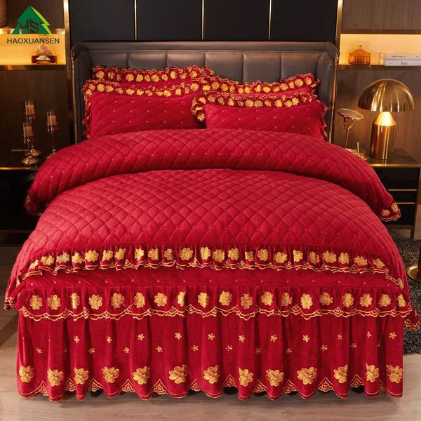 bedding sets lucky red magic velvet flannel fleece four leaf clover warm winter thickening bed skirt pillowcase duvet cover
bedding sets lucky red magic velvet flannel fleece four leaf clover warm winter thickening bed skirt pillowcase duvet cover