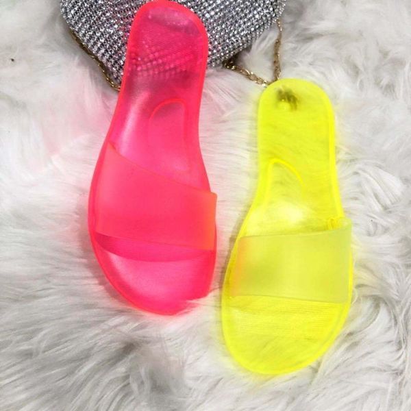 transparent jelly shoes women flat heel slippers summer slided 2021 female fashion beach candy color neno, Black
transparent jelly shoes women flat heel slippers summer slided 2021 female fashion beach candy color neno, Black