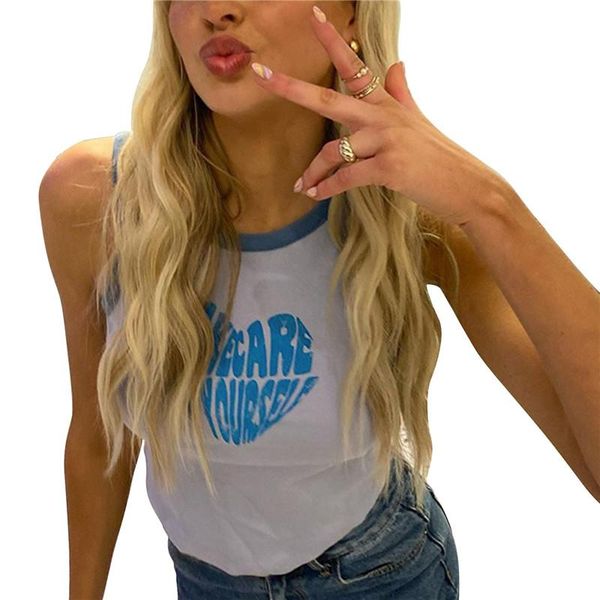 women's tanks & camis women backless letter print crop y2k clothes sleeveless tie t-shirt summer slim shirt streetwear, White
women's tanks & camis women backless letter print crop y2k clothes sleeveless tie t-shirt summer slim shirt streetwear, White