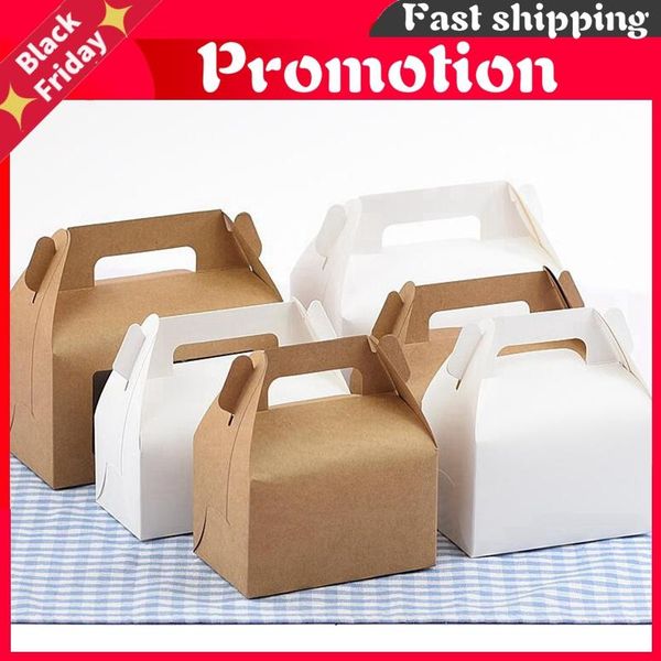 gift wrap 50pcs kraft paper favor box cupcake with handle white packing cake boxes party cardboard carton
gift wrap 50pcs kraft paper favor box cupcake with handle white packing cake boxes party cardboard carton