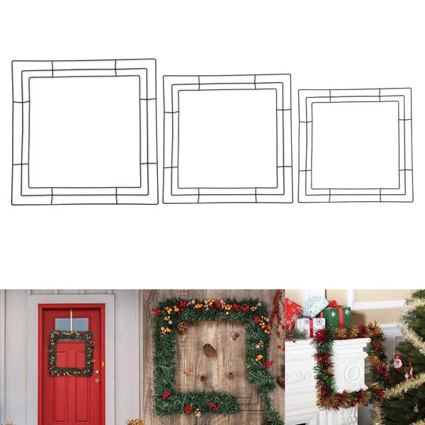 iron square wire floral wreath frame craft for diy wedding holiday home door decorative flowers & wreaths
iron square wire floral wreath frame craft for diy wedding holiday home door decorative flowers & wreaths