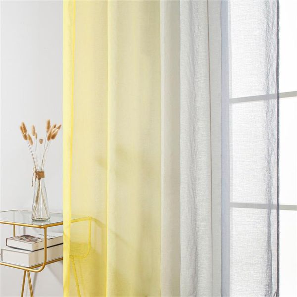 curtain & drapes modern gradient color sheer curtains for living room bedroom tulle kitchen voile window
curtain & drapes modern gradient color sheer curtains for living room bedroom tulle kitchen voile window