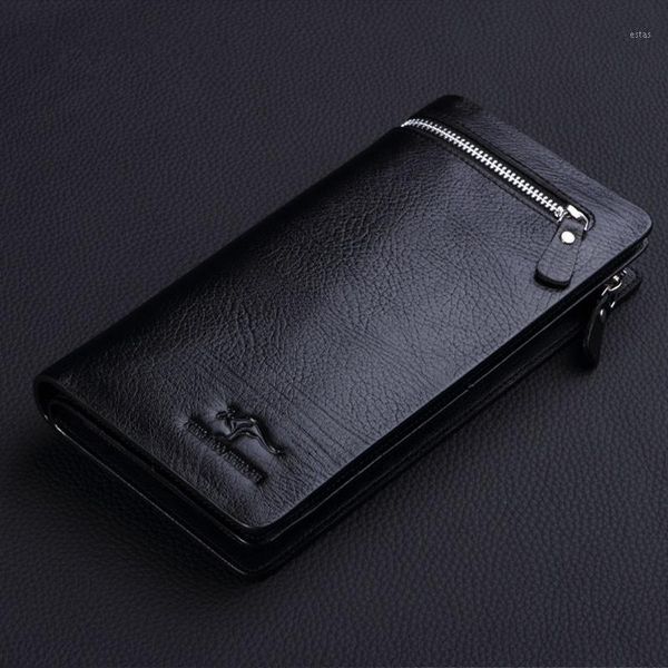 kangaroo kingdom men wallets genuine leather wallet long male brand purse cowhide clutch bag1, Red;black
kangaroo kingdom men wallets genuine leather wallet long male brand purse cowhide clutch bag1, Red;black