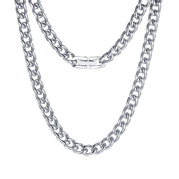 chains 50/60cm stainless steel men necklaces silver color metal single link chain fashion jewelry punk style
chains 50/60cm stainless steel men necklaces silver color metal single link chain fashion jewelry punk style