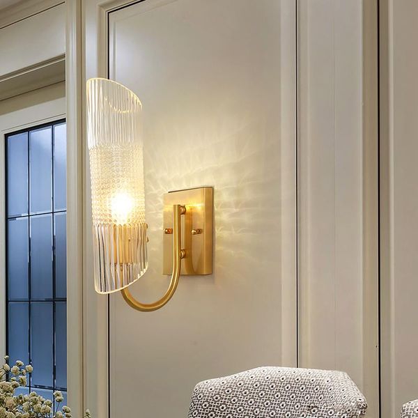 deyidn modern copper wall light luxury country lamp for el bedroom aisle corridor decoration indoor sconce fixture
deyidn modern copper wall light luxury country lamp for el bedroom aisle corridor decoration indoor sconce fixture