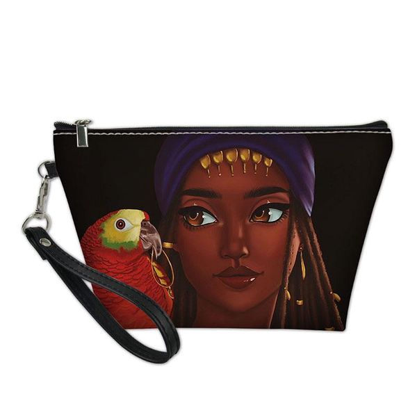toiletry bags women cute red parrot african black girl print ladies cosmetic pouch female lightweight travel make up & cases
toiletry bags women cute red parrot african black girl print ladies cosmetic pouch female lightweight travel make up & cases