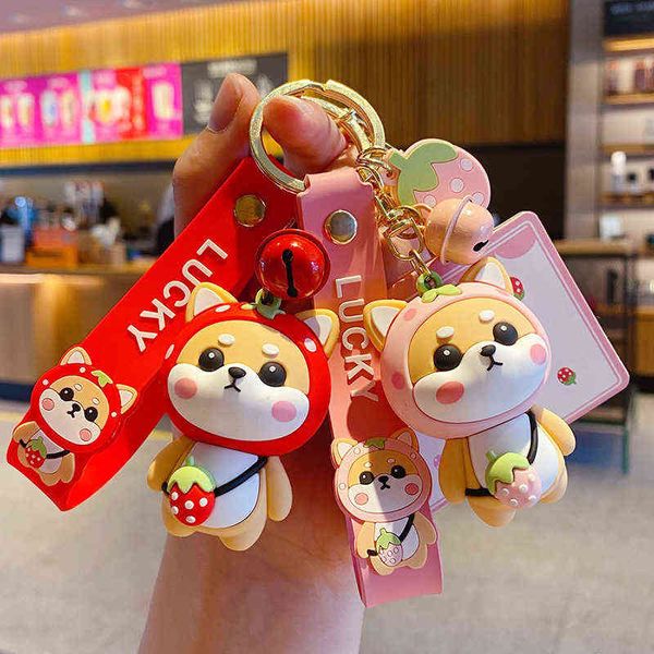 cartoon genuine various shapes shiba inu keychain car key chain cute doll keyrings bag pendant key ring gifts for boys and girls h1126, Silver
cartoon genuine various shapes shiba inu keychain car key chain cute doll keyrings bag pendant key ring gifts for boys and girls h1126, Silver