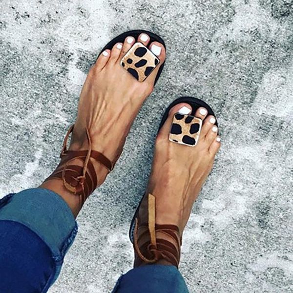 women leopard sandals female ankle strap flip flops summer 2021 woman fashion women's flats ladies beach shoes plus size, Black
women leopard sandals female ankle strap flip flops summer 2021 woman fashion women's flats ladies beach shoes plus size, Black