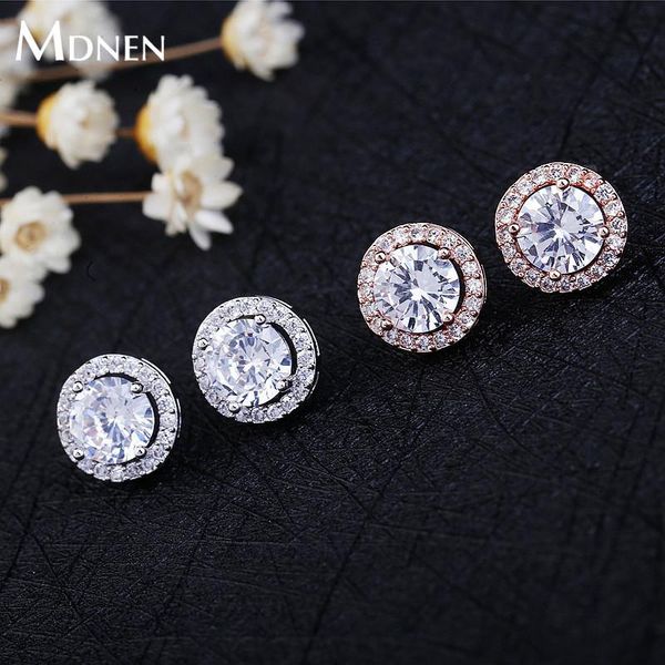 stud mdnen trendy 925 silver needles round zircon earrings women cubic wedding earring jewelry, Golden;silver
stud mdnen trendy 925 silver needles round zircon earrings women cubic wedding earring jewelry, Golden;silver