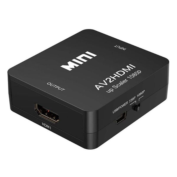 audio cables & connectors av2 mini av to video converter box rca cvbs adapter for pc dvd xbox projector hdtv tv ps4
audio cables & connectors av2 mini av to video converter box rca cvbs adapter for pc dvd xbox projector hdtv tv ps4