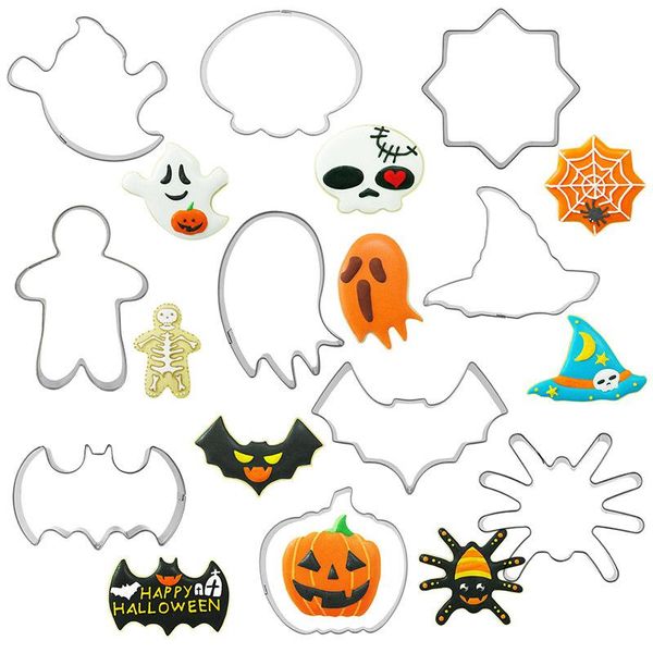 baking moulds halloween stainless steel cookies tools 10 pcs/set fondant cookie mold biscuit cake bread cutter kitchen pastry tool
baking moulds halloween stainless steel cookies tools 10 pcs/set fondant cookie mold biscuit cake bread cutter kitchen pastry tool