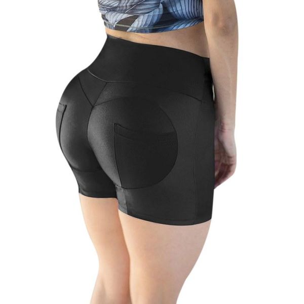 women's shorts b sports women high waist slant pocket running training quick-drying tight-fitting stretch fitness, White;black
women's shorts b sports women high waist slant pocket running training quick-drying tight-fitting stretch fitness, White;black