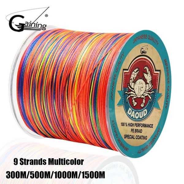 daoud 150m 300m 500m 1000m 1500m braided wire 9 strands 20lb-200lb multifilament pe fishing line for carp braid
daoud 150m 300m 500m 1000m 1500m braided wire 9 strands 20lb-200lb multifilament pe fishing line for carp braid