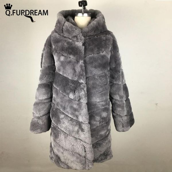women's fur & faux q.furdream 2021 natural real rex parkas long sleeve luxury fashion womens coat ladies winter warm thick jacket, Black
women's fur & faux q.furdream 2021 natural real rex parkas long sleeve luxury fashion womens coat ladies winter warm thick jacket, Black
