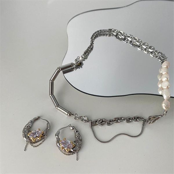 chains metal zircon freshwater pearl necklace south korean style fashionable sweet elegant ms girl jewelry accessories, Silver
chains metal zircon freshwater pearl necklace south korean style fashionable sweet elegant ms girl jewelry accessories, Silver
