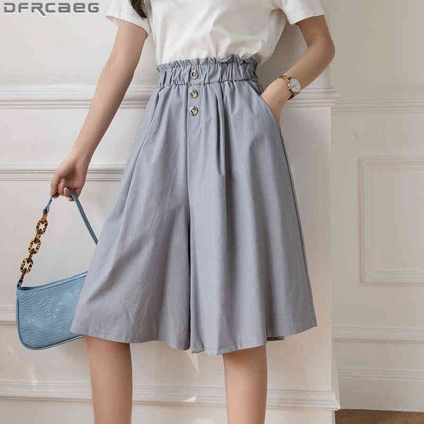 skirts 2021 summer women's shorts casual loose wide leg feminino stretch high waist button bermudas short pants gray beige 8eqr, Black
skirts 2021 summer women's shorts casual loose wide leg feminino stretch high waist button bermudas short pants gray beige 8eqr, Black