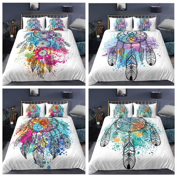 colorful dream duvet cover sets catcher comforter covers soft fabric king single size bedding set
colorful dream duvet cover sets catcher comforter covers soft fabric king single size bedding set