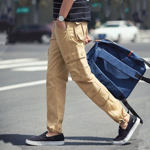 men's pants 2022 men's casual multi-pocket trousers teenagers straight loose trendy, Black
men's pants 2022 men's casual multi-pocket trousers teenagers straight loose trendy, Black